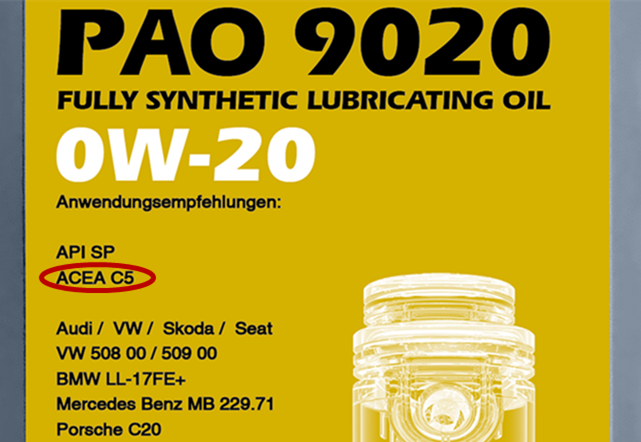 德国进口机油代理|大众VW508 509与ACEA C5标准有哪些区别?